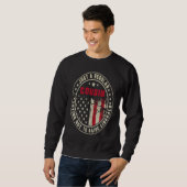 Sweatshirt Retro Just A Regular Cousin Raise Liberals America (Devant entier)