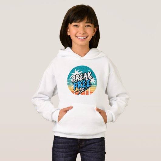 Sweatshirt Rétro Libérez-Vous (Devant entier)