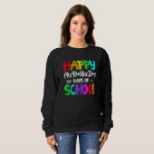 Sweatshirt Retro Math Formula 100 Days Of School Shirt Math T (Devant entier)