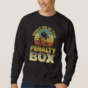 Sweatshirt Retro Me Rencontrez Dans La Boîte De Peine Ice Hoc