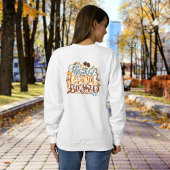 Sweatshirt Rétro Merci Gratuit Infirmière Typographie Bienheu