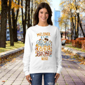 Sweatshirt Rétro Merci Gratuit Infirmière Typographie Bienheu