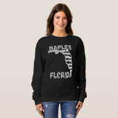 Sweatshirt Retro Naples Florida Apparel (Devant entier)