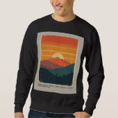 Sweatshirt Retro National Park Adventure T-Shirt (Devant)