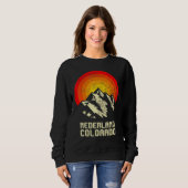 Sweatshirt Retro Nederland Colorado (Devant entier)