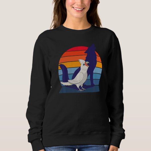 Sweatshirt Retro Parrot I Howling Wolf I Screaming Goffin C (Devant)