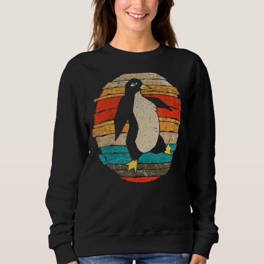 Sweatshirt Retro Penguin (Devant)