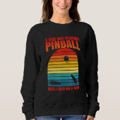 Sweatshirt Retro Pinball Beats Work Arcade Machine (Devant)