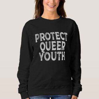 Sweatshirt Retro Protéger Queer Youth Lgbt Pride Mo