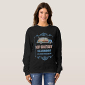 Sweatshirt Retro SoCal Surfing West Coast Safari Long Board C (Devant entier)