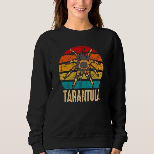 Sweatshirt Retro Tarantula Owner Pet Spider 1 (Devant)