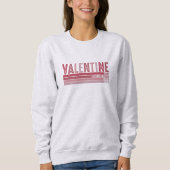 Sweatshirt Retro Valentine (Devant)