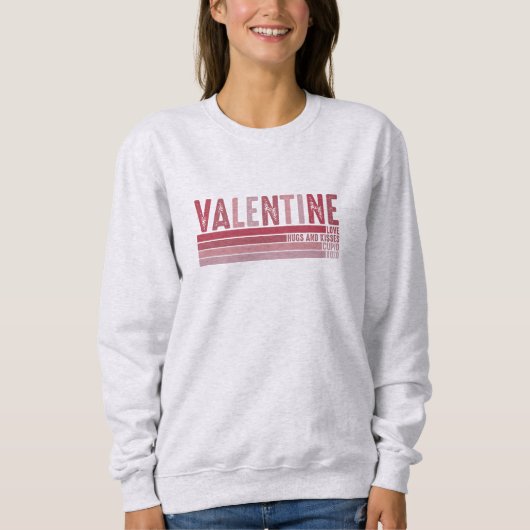Sweatshirt Retro Valentine (Devant)