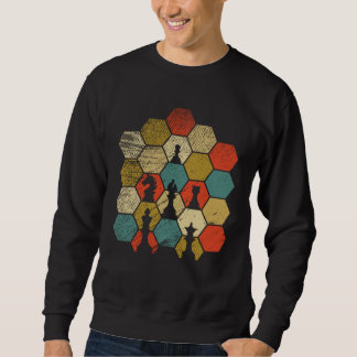 Sweatshirt Retro vintage chess hobby