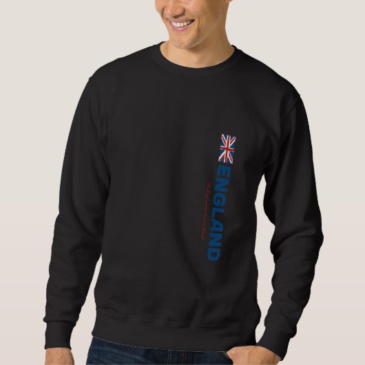 Sweatshirt Retro Vintage England London City Souvenir (Devant)