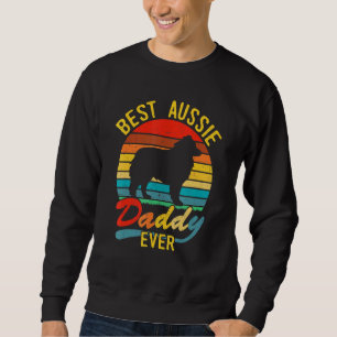 Sweatshirt Retro Vintage Meilleur Papa Australien Jamais Sh A