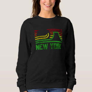 Sweatshirt Retro Vintage New York City Graphisme & Cool Desig