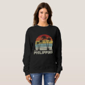 Sweatshirt Retro Vintage Philippines 60s and 70s (Devant entier)