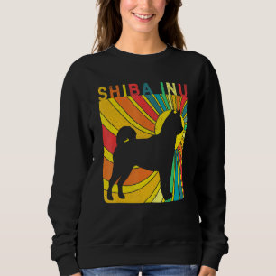 Sweatshirt Rétro Vintage Shiba Inu