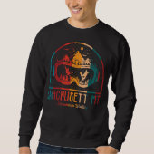 Sweatshirt Retro Wachusett Mountain Ski Adventure (Devant)