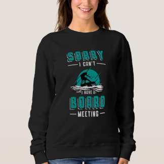 Sweatshirt Réunion du Wakeboard Board Wakeboard Wakeboard