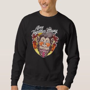 Sweatshirt Réunissez Des Pierres Fortes Aux Stocks De Mème De