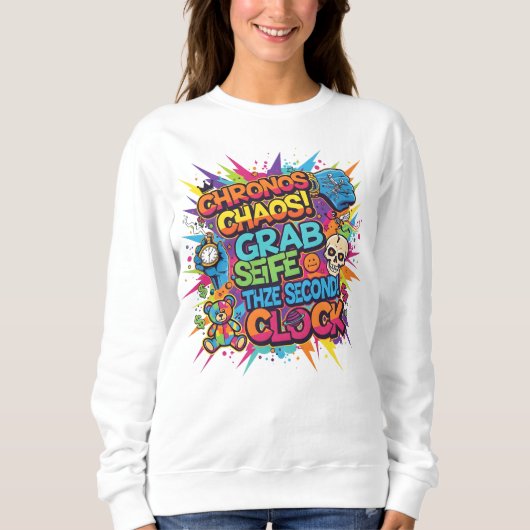 Sweatshirt "Rêve Grand Motivationnel (Devant)