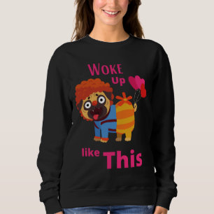 Sweatshirt Réveillé Comme Ce T-shirt Classique Carlin 700
