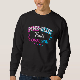 Sweatshirt Révélation de genre Tante Baby Shower Grande-tante