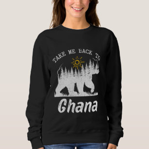 Sweatshirt Revenez Au Ghana Vacances Vintage Ghana