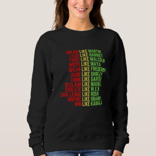 Sweatshirt Rêver Comme Martin Hommes Femmes Garçons Filles Hi