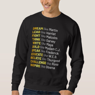 Sweatshirt Rêver Comme Martin Plomb Comme Harriet Black Histo