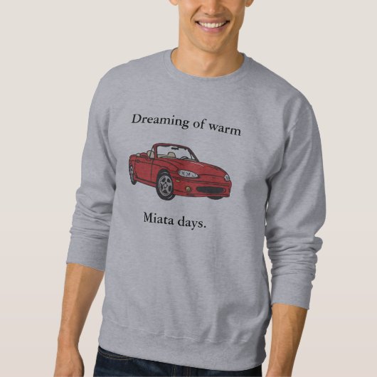 Sweatshirt Rêver de chaud…. (Devant)