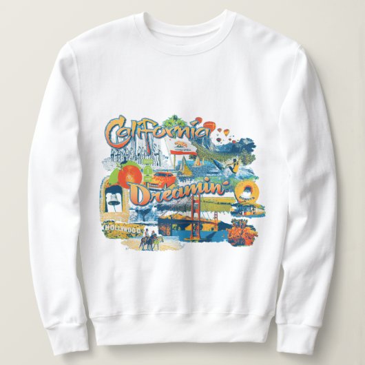 Sweatshirt Rêverie de Californie (Design devant)