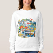 Sweatshirt Rêverie de Californie (Devant)