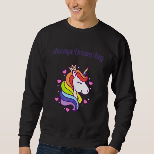 Sweatshirt Rêves toujours grands (Devant)