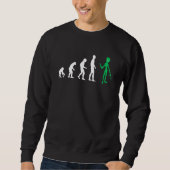 Sweatshirt Révolution Alien sur le vaisseau spatial (Devant)