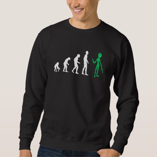 Sweatshirt Révolution Alien sur le vaisseau spatial (Devant)