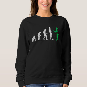 Sweatshirt Révolution Alien sur le vaisseau spatial