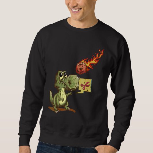 Sweatshirt Rex Pierre Feuille Ciseaux Comète 1 (Devant)