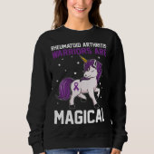 Sweatshirt Rheumatoid Arthritis Warriors Are Magical Awarenes (Devant)