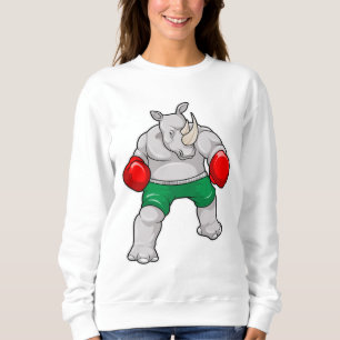 Sweatshirt Rhino à Boxing avec gants de boxe
