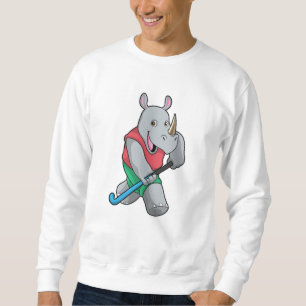 Sweatshirt Rhino à Hockey avec chauve-souris de hockey
