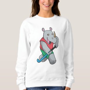 Sweatshirt Rhino à Hockey avec chauve-souris de hockey