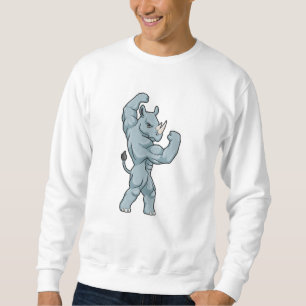 Sweatshirt Rhino comme Bodybuilder extrême