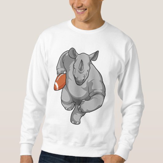 Sweatshirt Rhino de football (Devant)