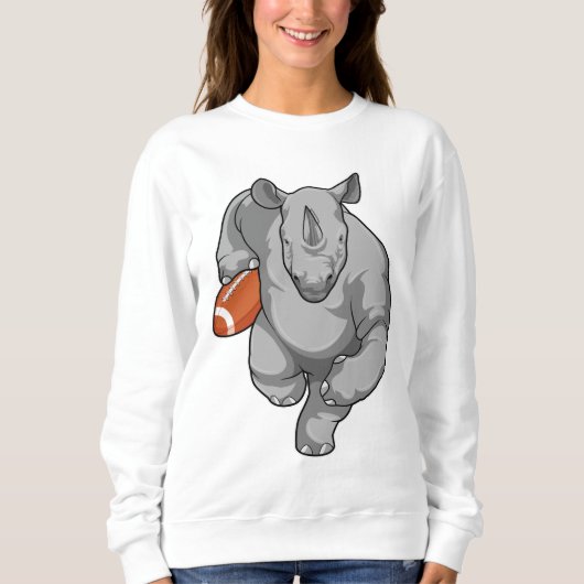 Sweatshirt Rhino de football (Devant)