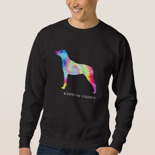 Sweatshirt Rhodesian Ridgeback Puppy Pet Chien propriétaire H (Devant)