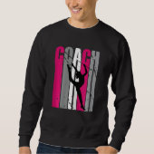 Sweatshirt Rhythmic Gymnastics Coach Instructor Teacher Retro (Devant)