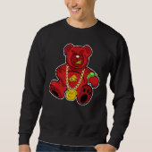 Sweatshirt Rich Bear What The 5s Matching (Devant)